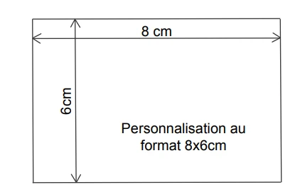 Bougie personnalisée pour mariage, anniversaire, baptême...