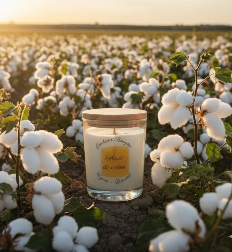 Bougie parfumée Fleur de coton