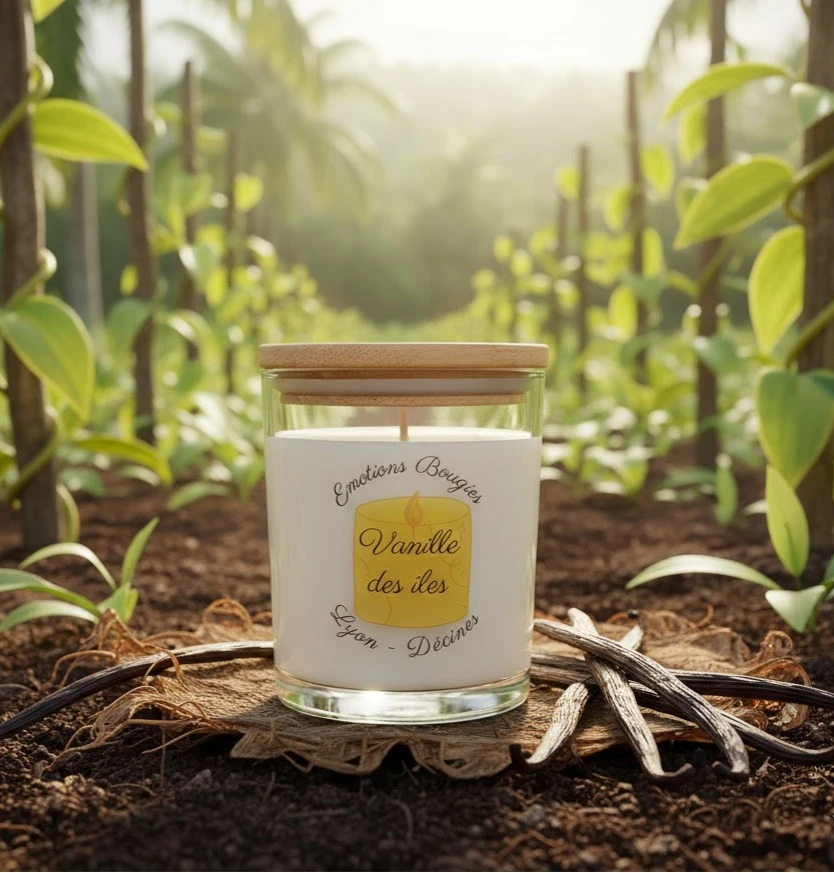 Bougie parfumée Vanille des iles