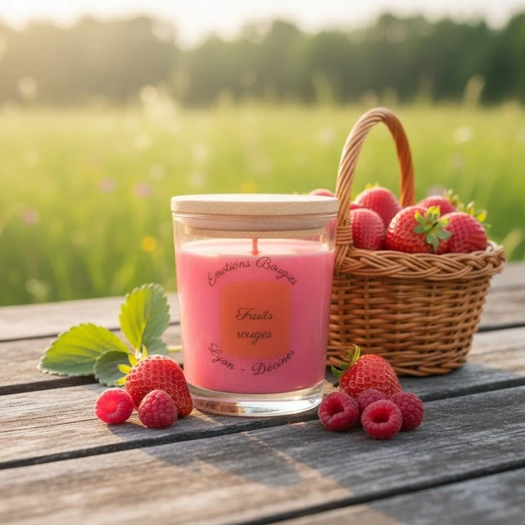 Bougie parfumée Fruits rouges