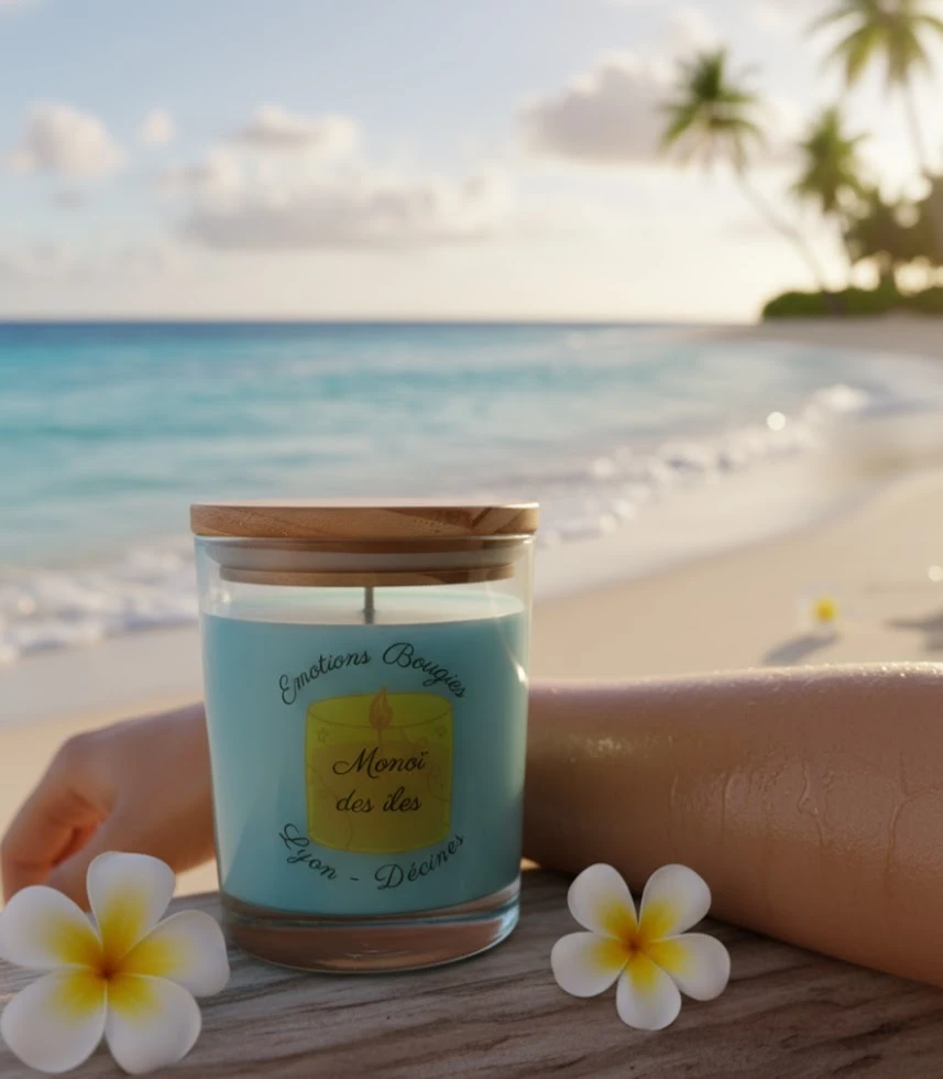 Bougie parfumée Monoï des iles