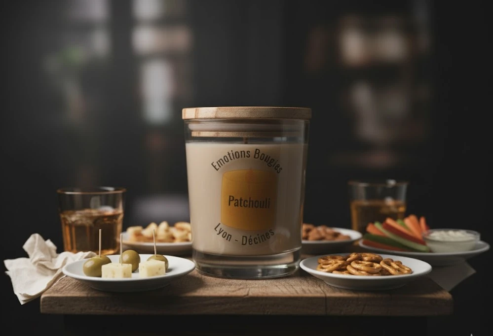 Bougie végétale parfumée Patchouli