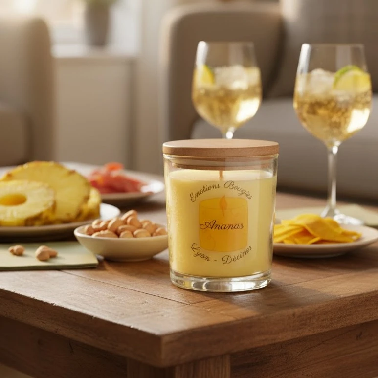 Bougie parfumée Ananas