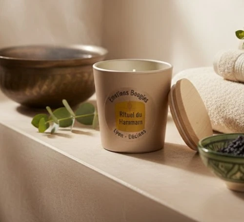 Bougie végétale parfumée Rituel du hammam