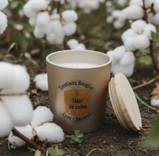 Bougie parfumée Fleur de coton